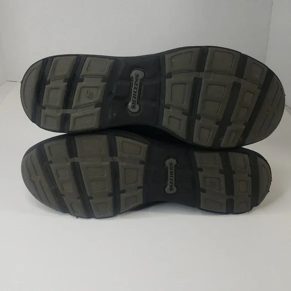 Skechers 65032 Relaxed Fit Harper Slip On Men's Shoes Black size 12 - Picture 7 of 8